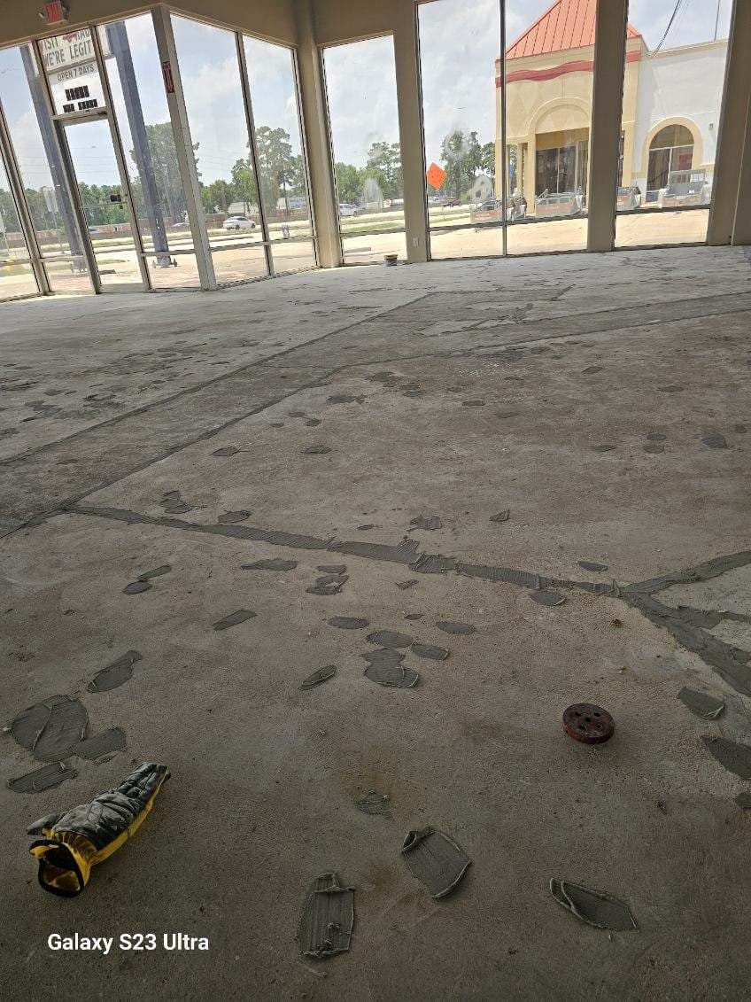 Project Acid-Stained Concrete Transformation Kingwood TX image