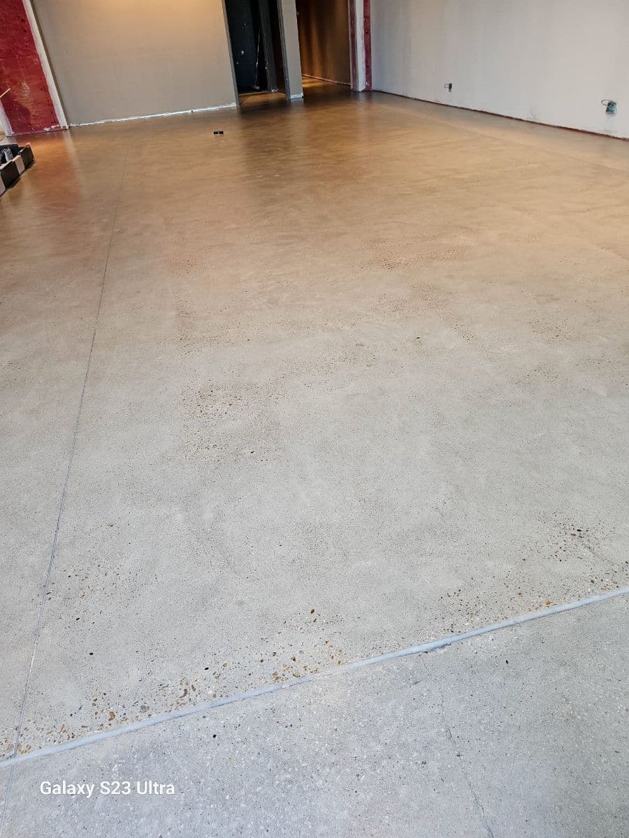 Gallery photos for Polished Concrete Magic in Willis TX Starbucks: Image #1