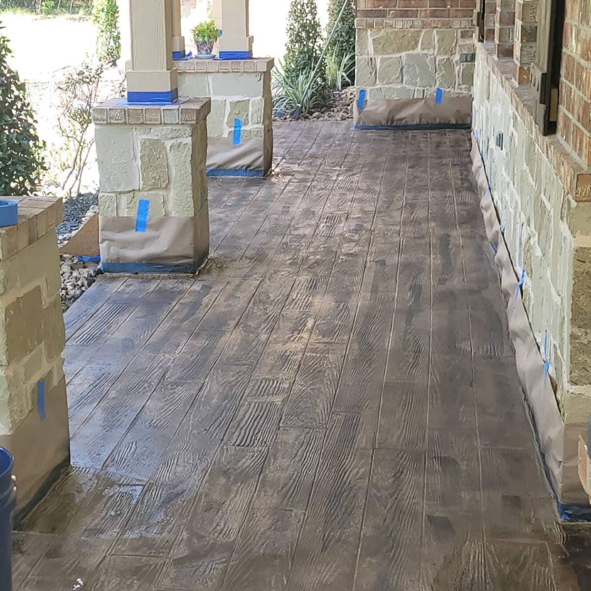 Gallery photos for Transforming Patios with Unique Stamped Concrete: Image #1