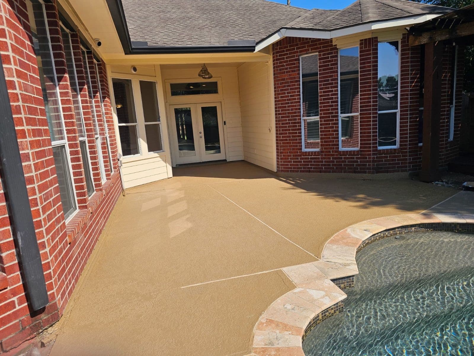 Gallery photos for Stunning Pool Deck Transformation in Humble TX: Image #1