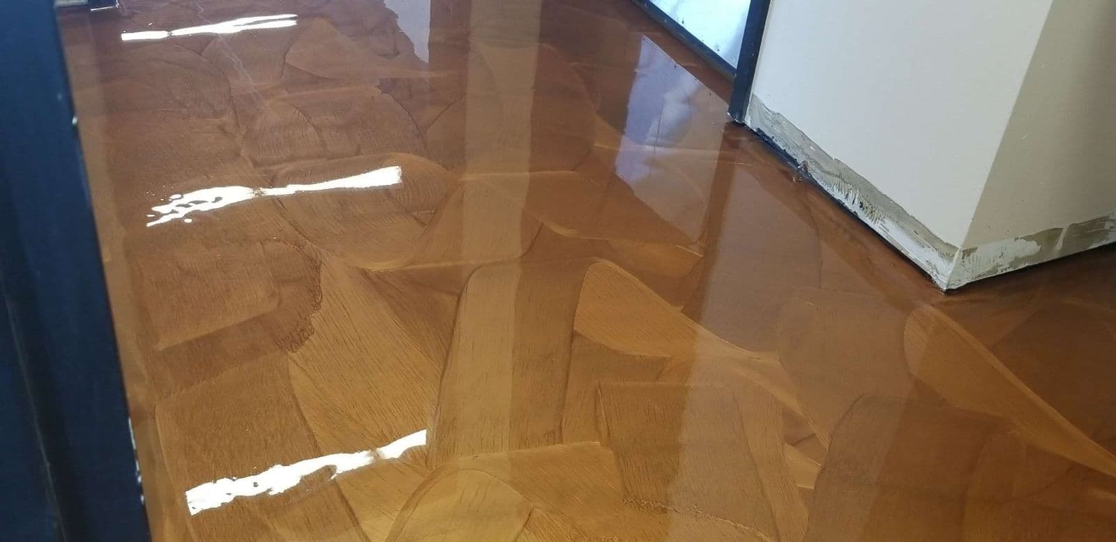 Sleek Metallic Epoxy Flooring in Pinehurst