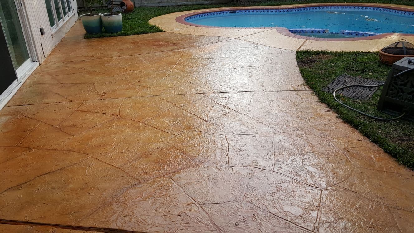 Stunning Pool Deck Makeover in Montgomery TX