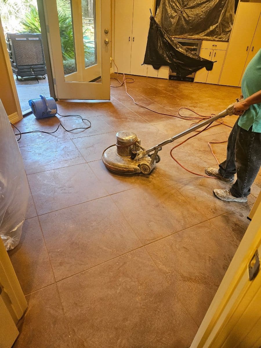 Stunning Interior Concrete Floor Enhancement
