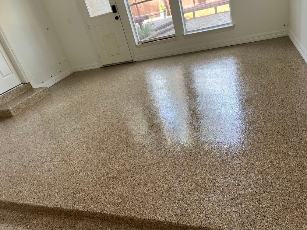 Epoxy Flake Floor Revamp