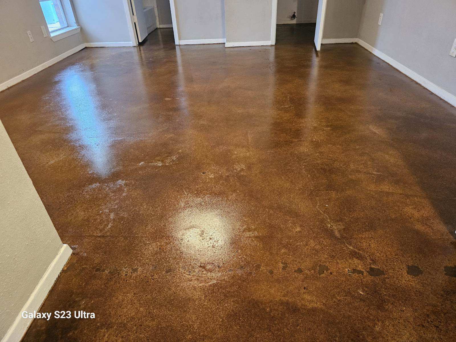 Project Rich Brown Concrete Flooring in Montgomery TX image