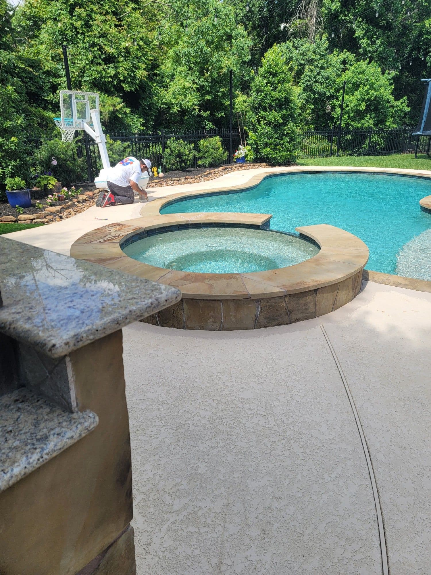 Cool Deck Transformation in Kingwood TX image