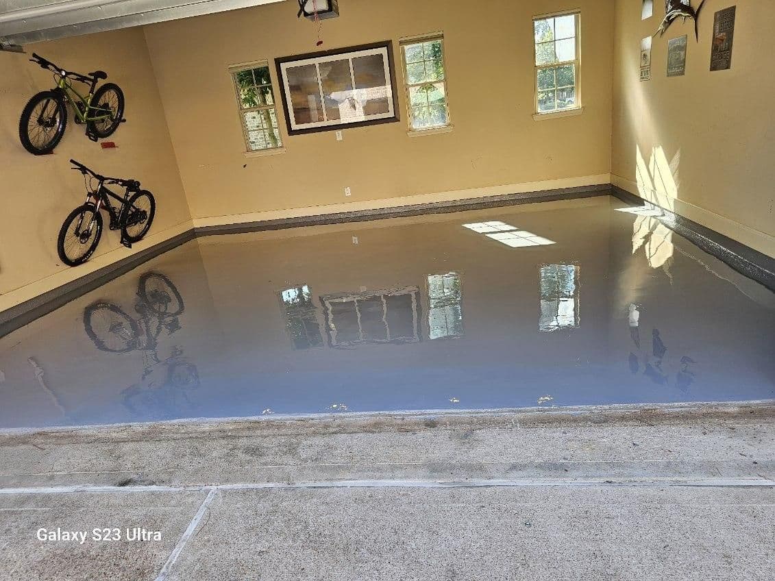 Epoxy Garage Transformation in Cypress TX image