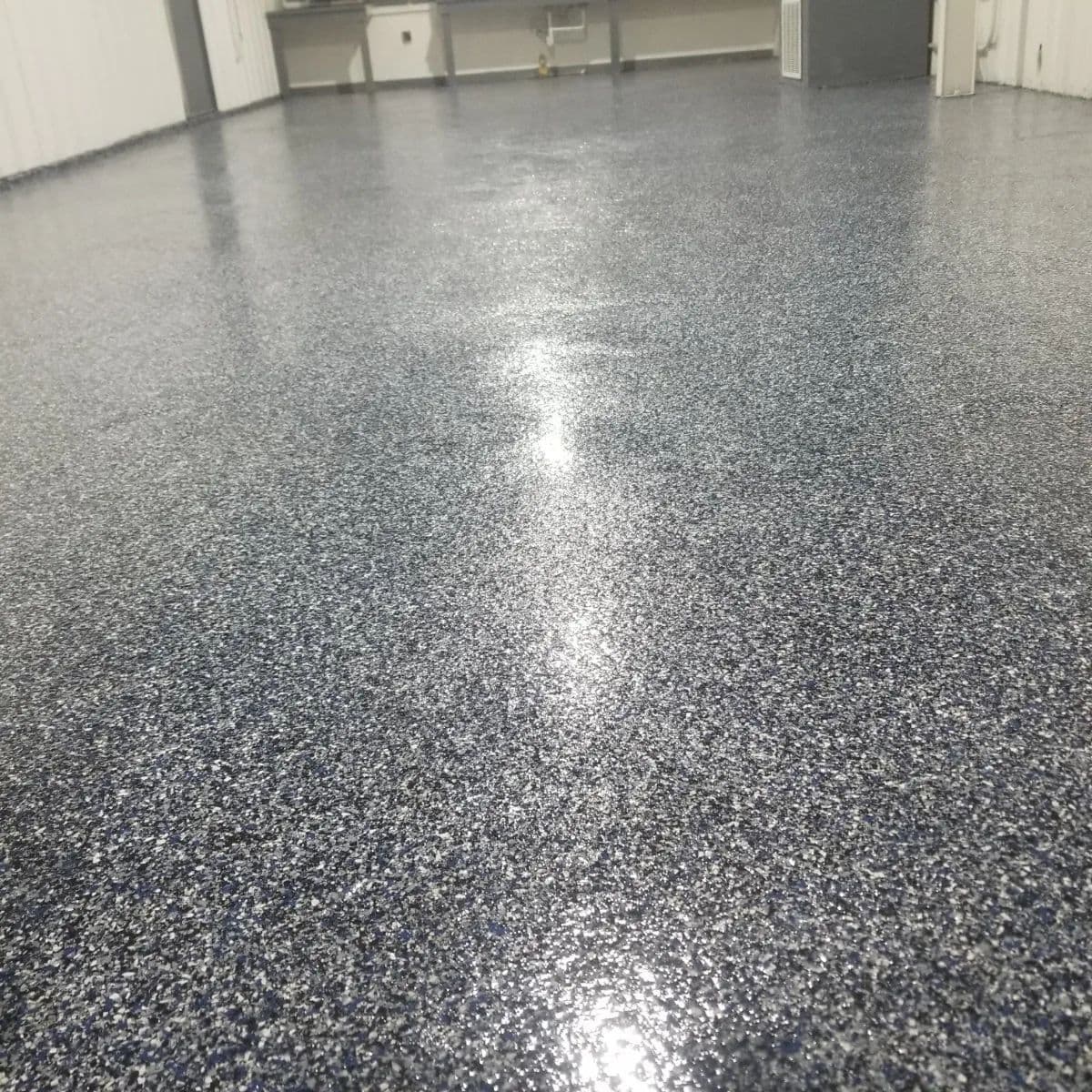 Epoxy Flake Flooring Transformation in Magnolia TX image
