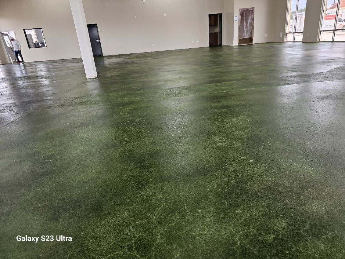 Sleek Concrete Transformation at Kingwood U-Haul image