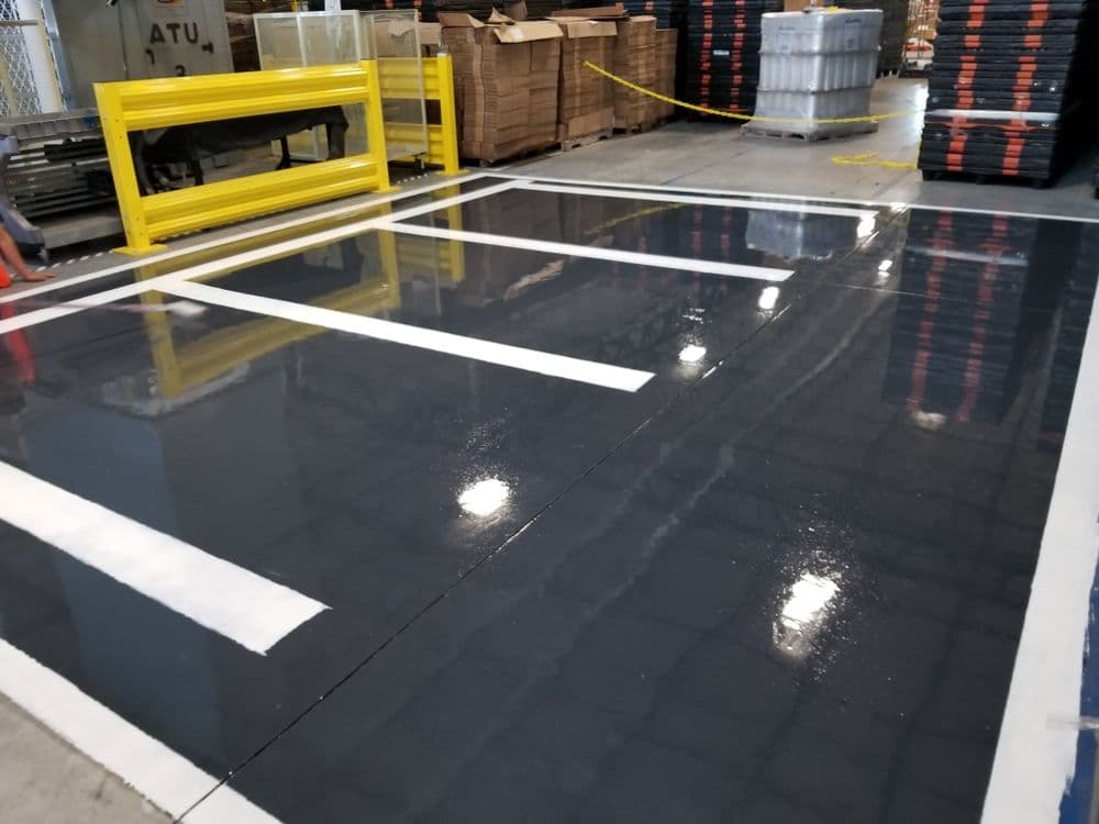 Industrial Floor Coating in Houston Warehouse image