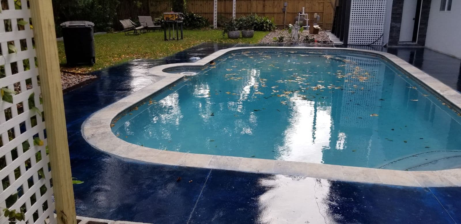 Stunning Pool Deck Makeover in Jersey Village TX image